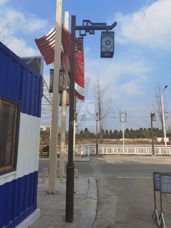 郫都區泡菜產業園庭院燈路燈